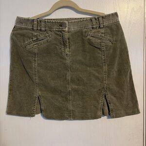 New York & Company Sage Corduroy Skirt